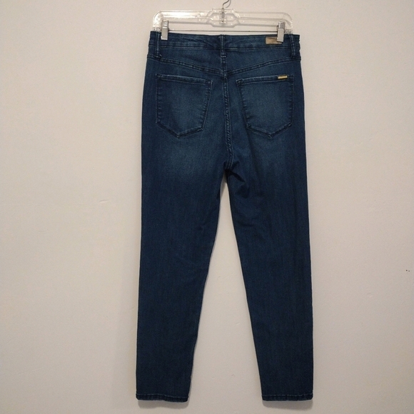 Anne Klein - High Rise Slim Ankle Jeans - Picture 7 of 13